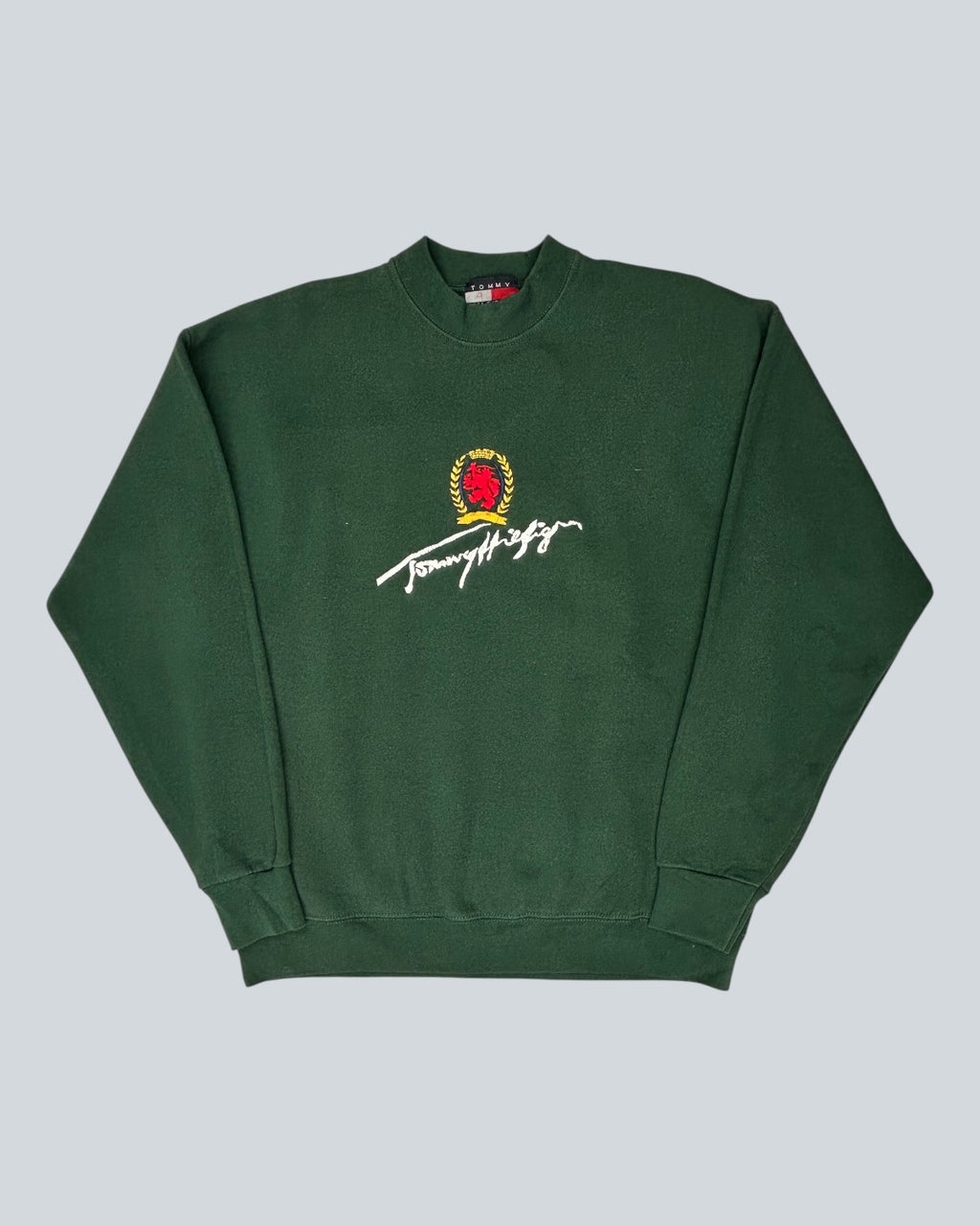 Tommy Hilfiger Green Crest Sweatshirt