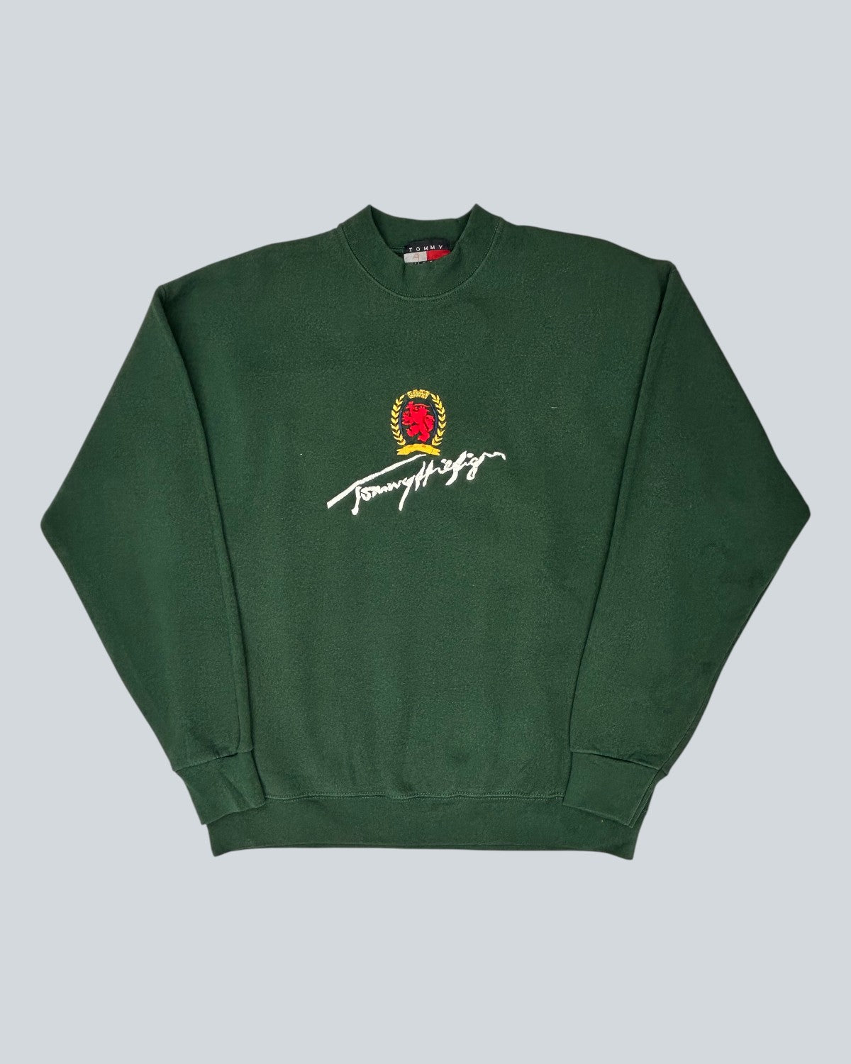 Tommy Hilfiger Green Crest Sweatshirt