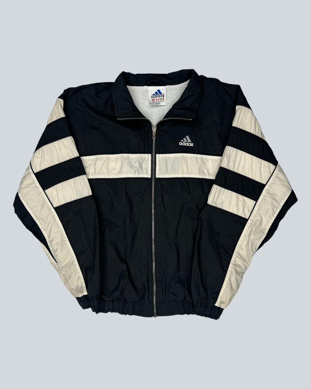 Adidas Vintage Track Jacket (Black / Cream)