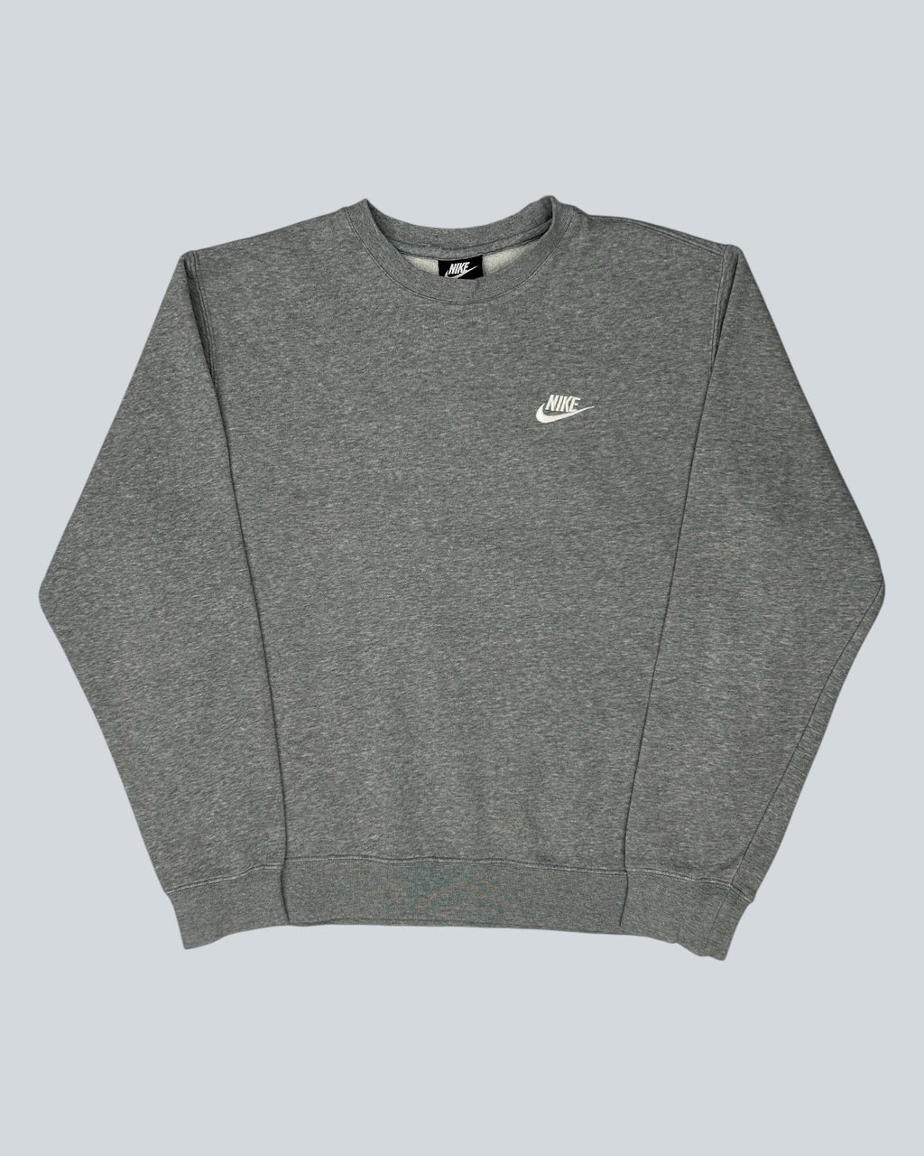 Nike Grey Mini Swoosh Sweatshirt