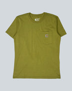 Carhartt Pocket Olive Green T-Shirt (Loose Fit)