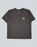 Carhartt Pocket T-Shirt Dark Heather Brown (Original Fit)