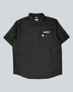 Carhartt Black Button-Up Work Shirt