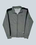 Puma Grey Colourblock Full-Zip Sweatshirt