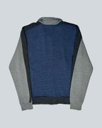 Puma Grey Colourblock Full-Zip Sweatshirt