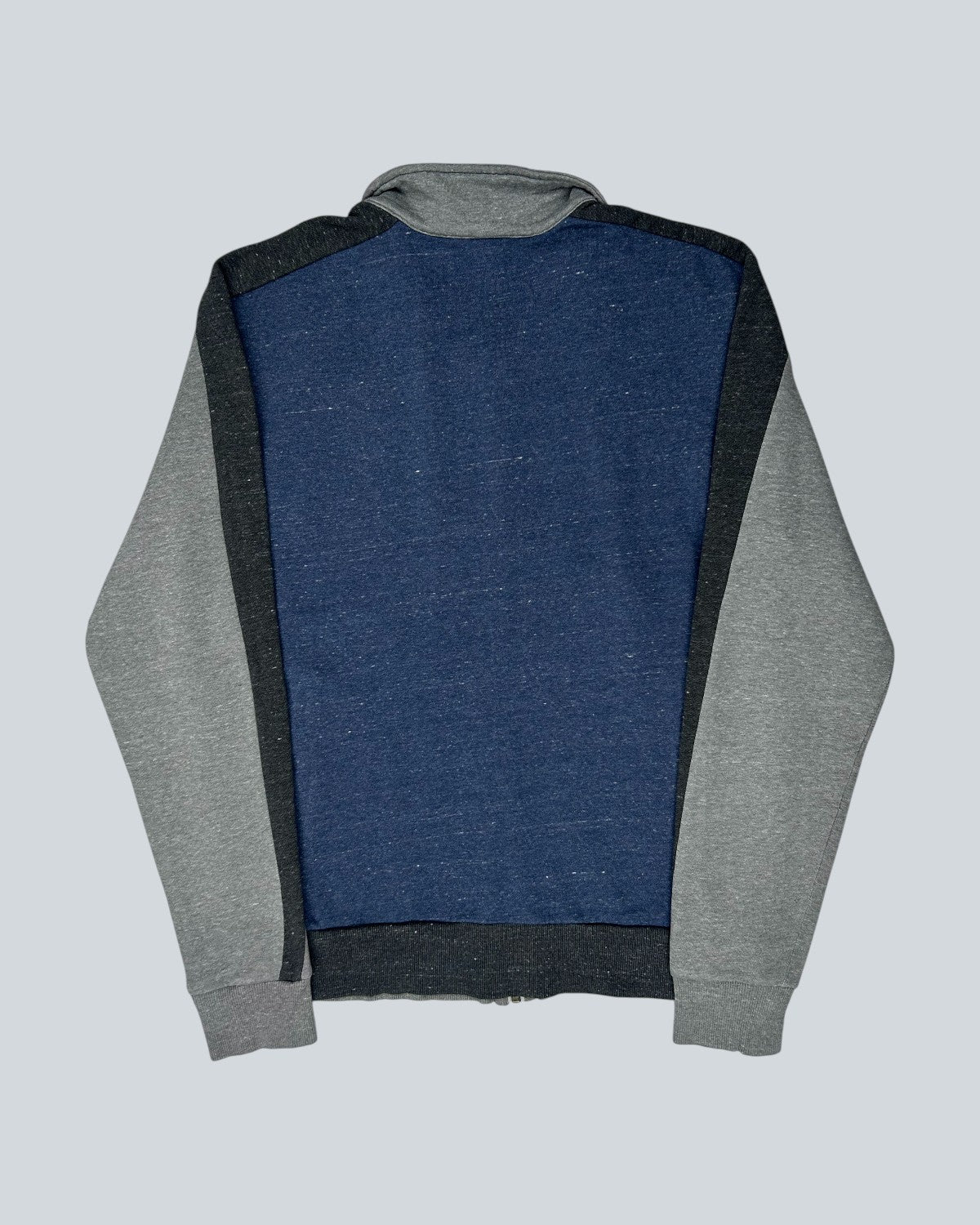 Puma Grey Colourblock Full-Zip Sweatshirt