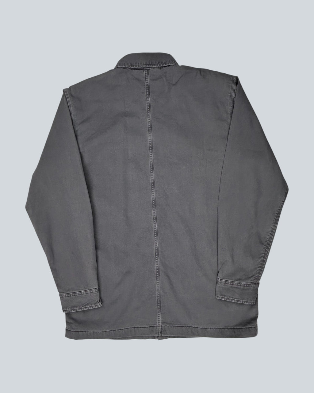 Carhartt Grey Button-Up Work Shirt