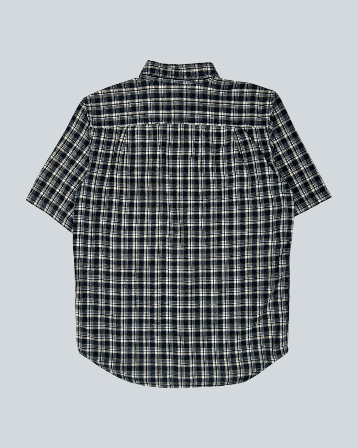 Carhartt Navy Check Short Sleeve Shirt