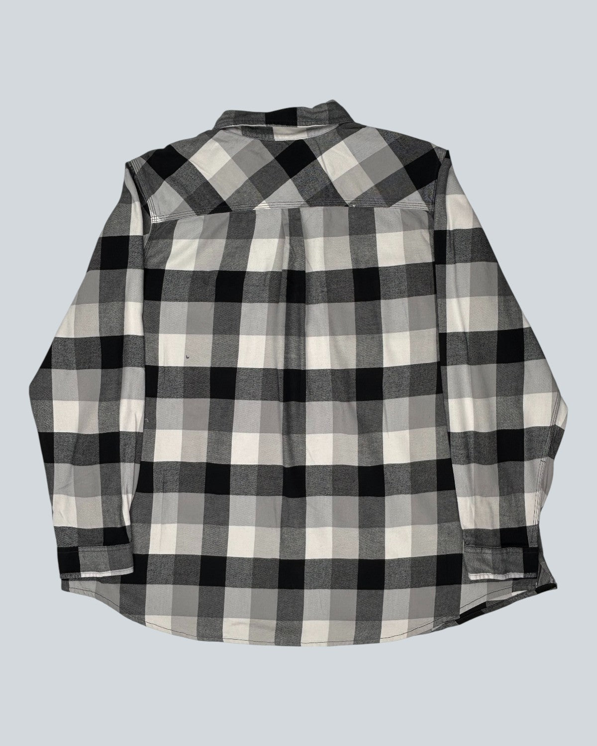 Carhartt Black & Grey Check Long Sleeve Shirt
