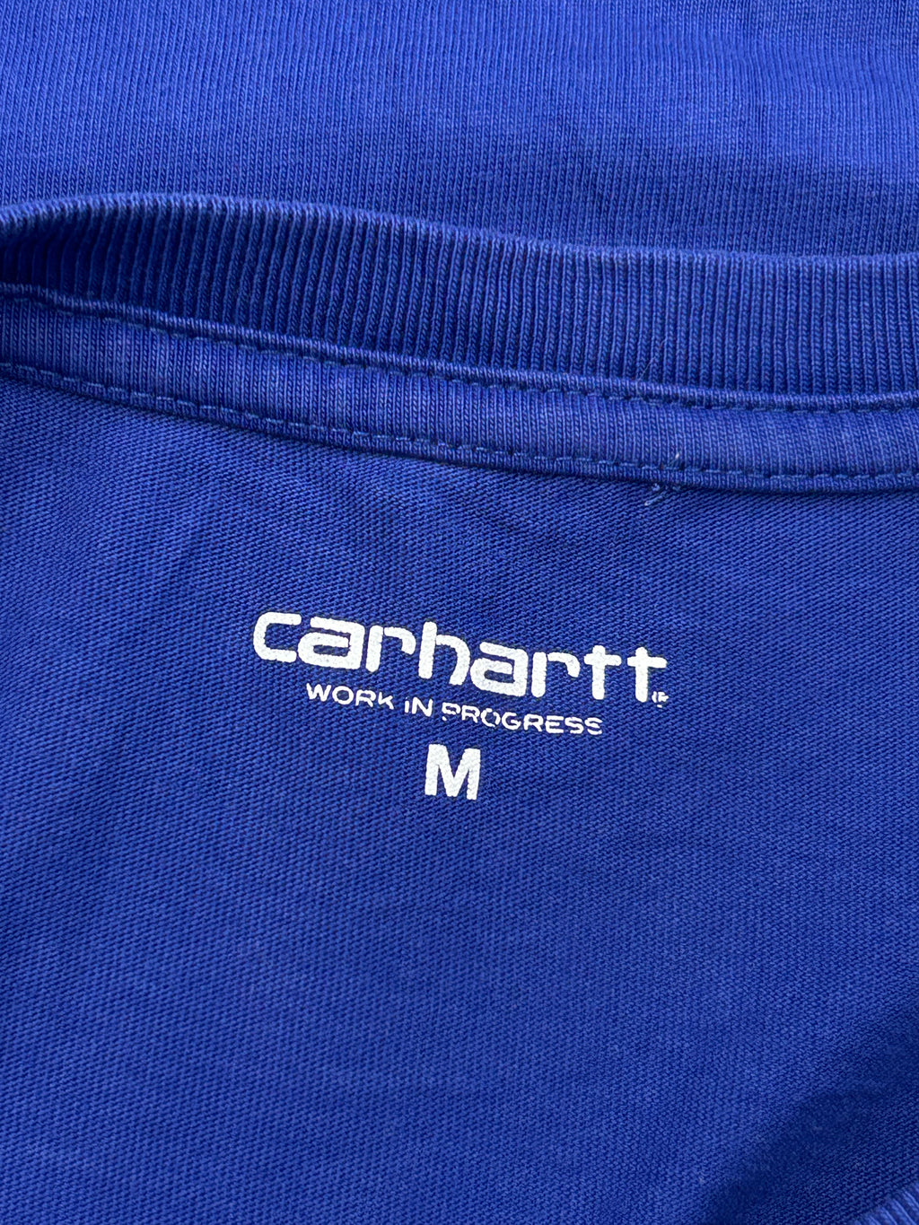 Carhartt WIP Blue Logo T-Shirt