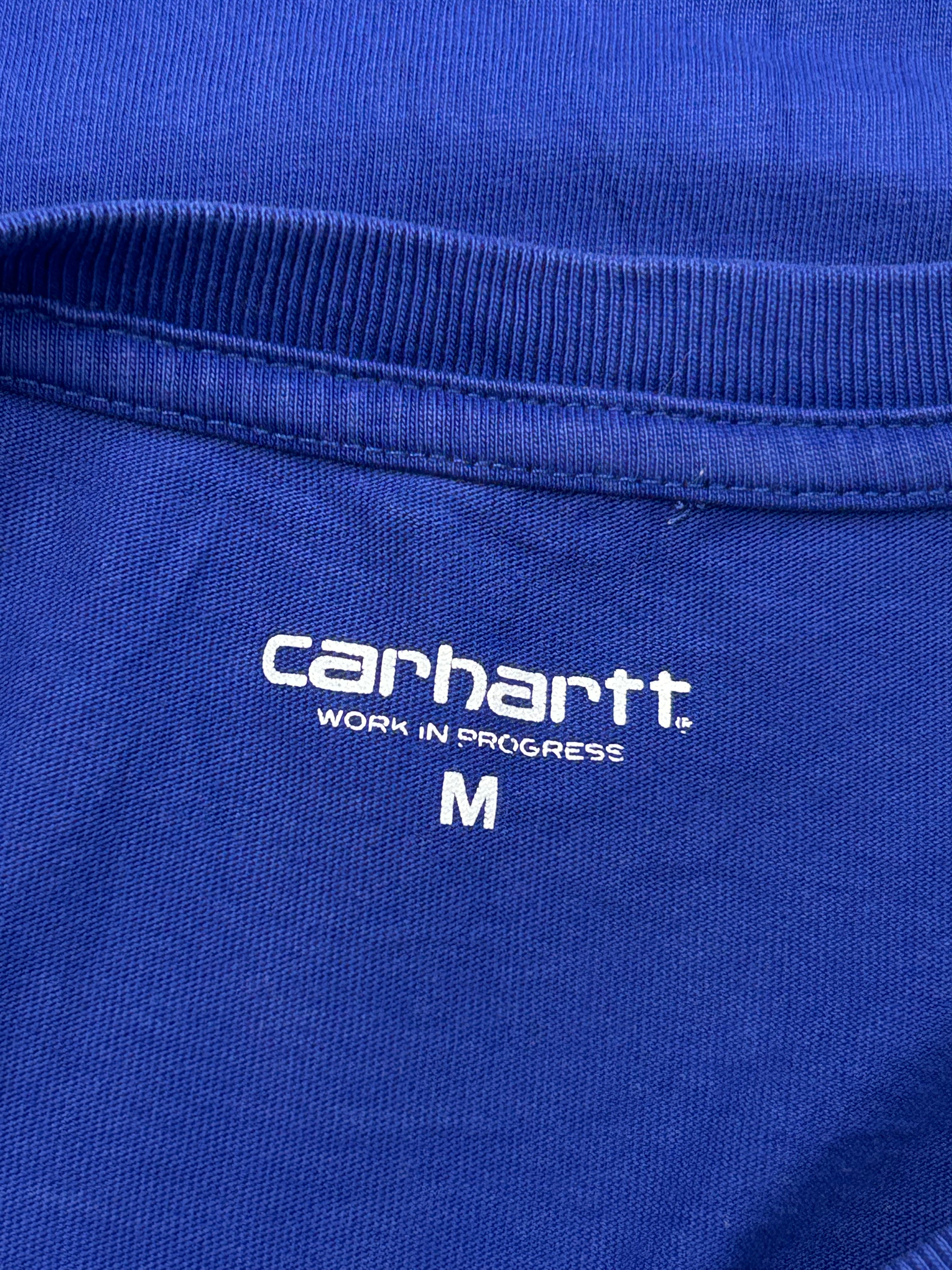 Carhartt WIP Blue Logo T-Shirt
