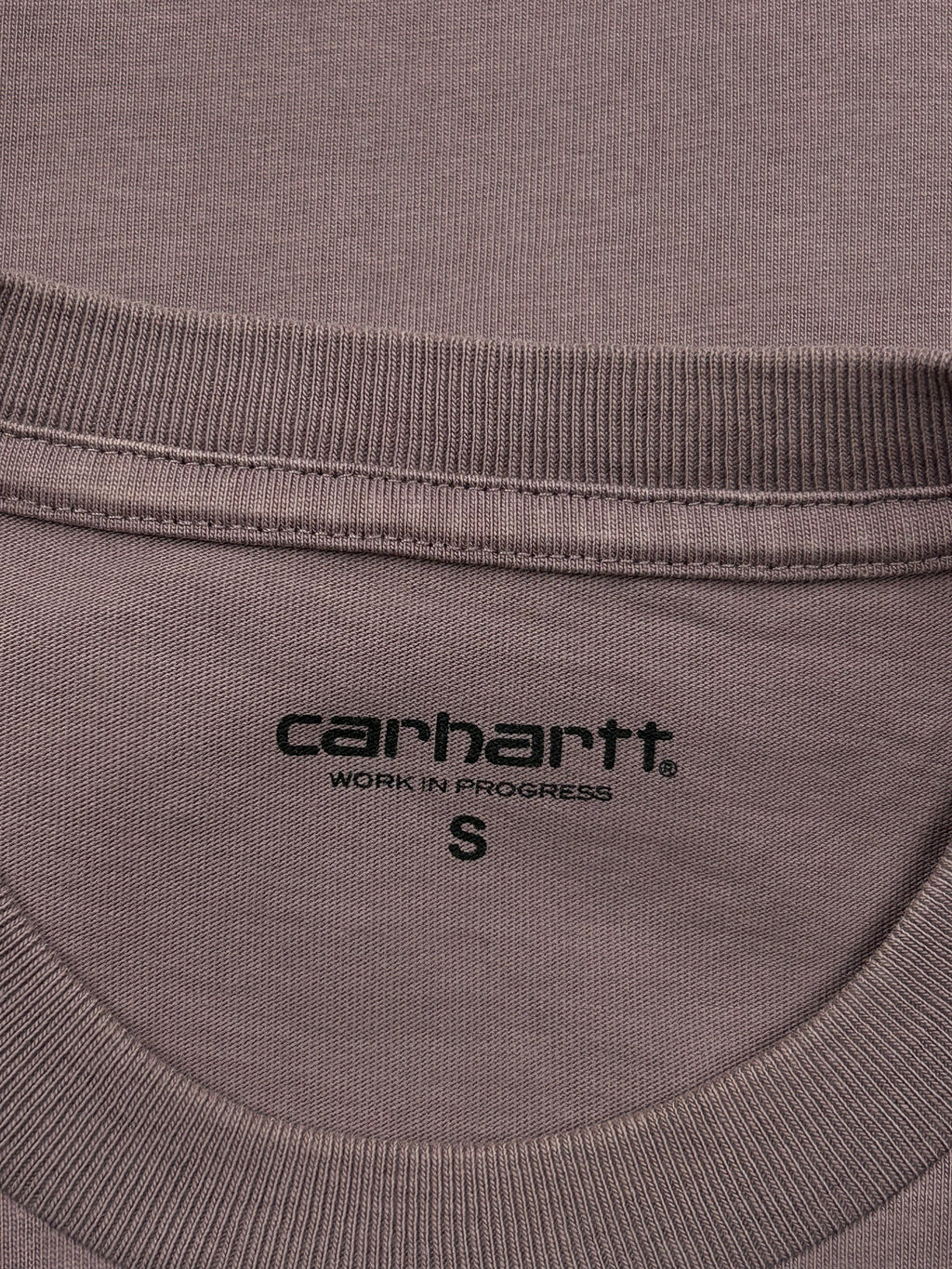 Carhartt WIP Mauve Logo T-Shirt