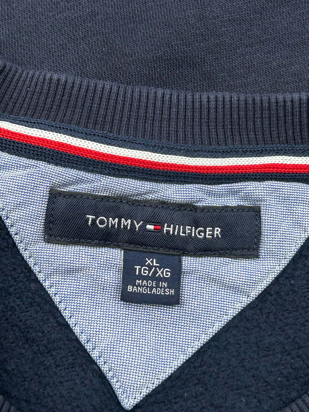 Tommy Hilfiger Navy Crewneck Sweatshirt