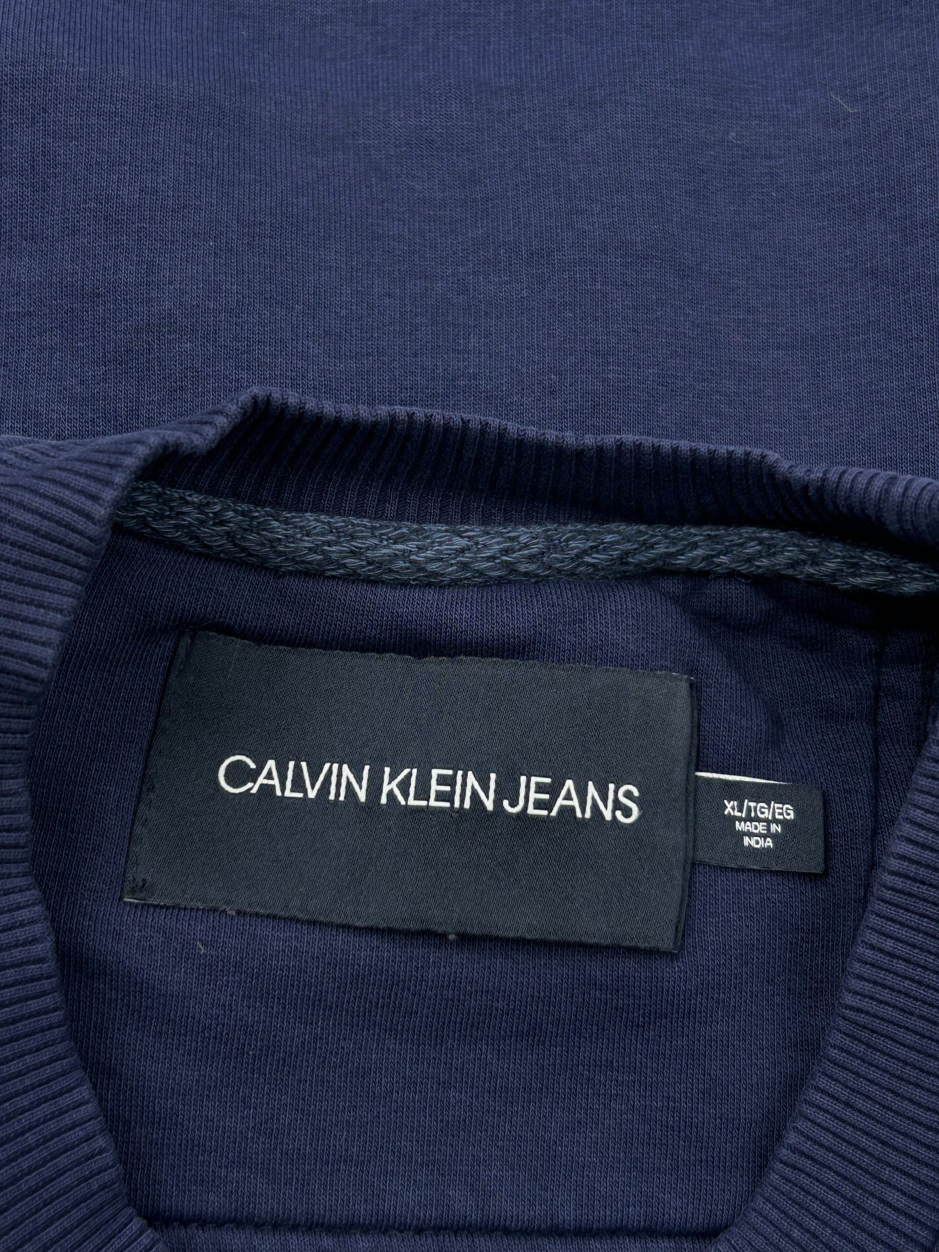 Calvin Klein Jeans Navy Logo Sweatshirt
