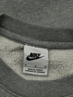 Nike Vintage Grey Small Swoosh Sweatshirt