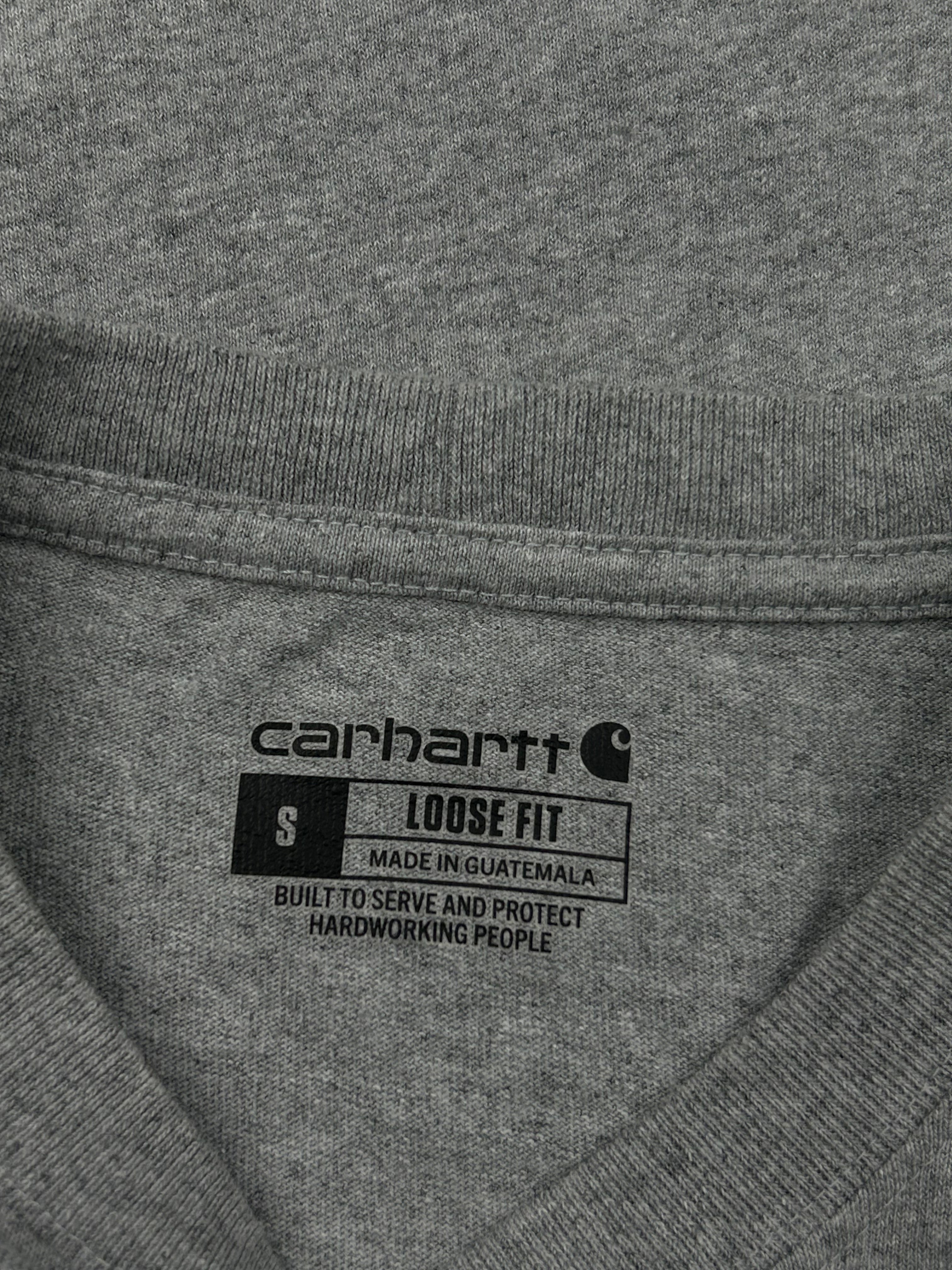 Carhartt Pocket Grey T-Shirt (Loose Fit)