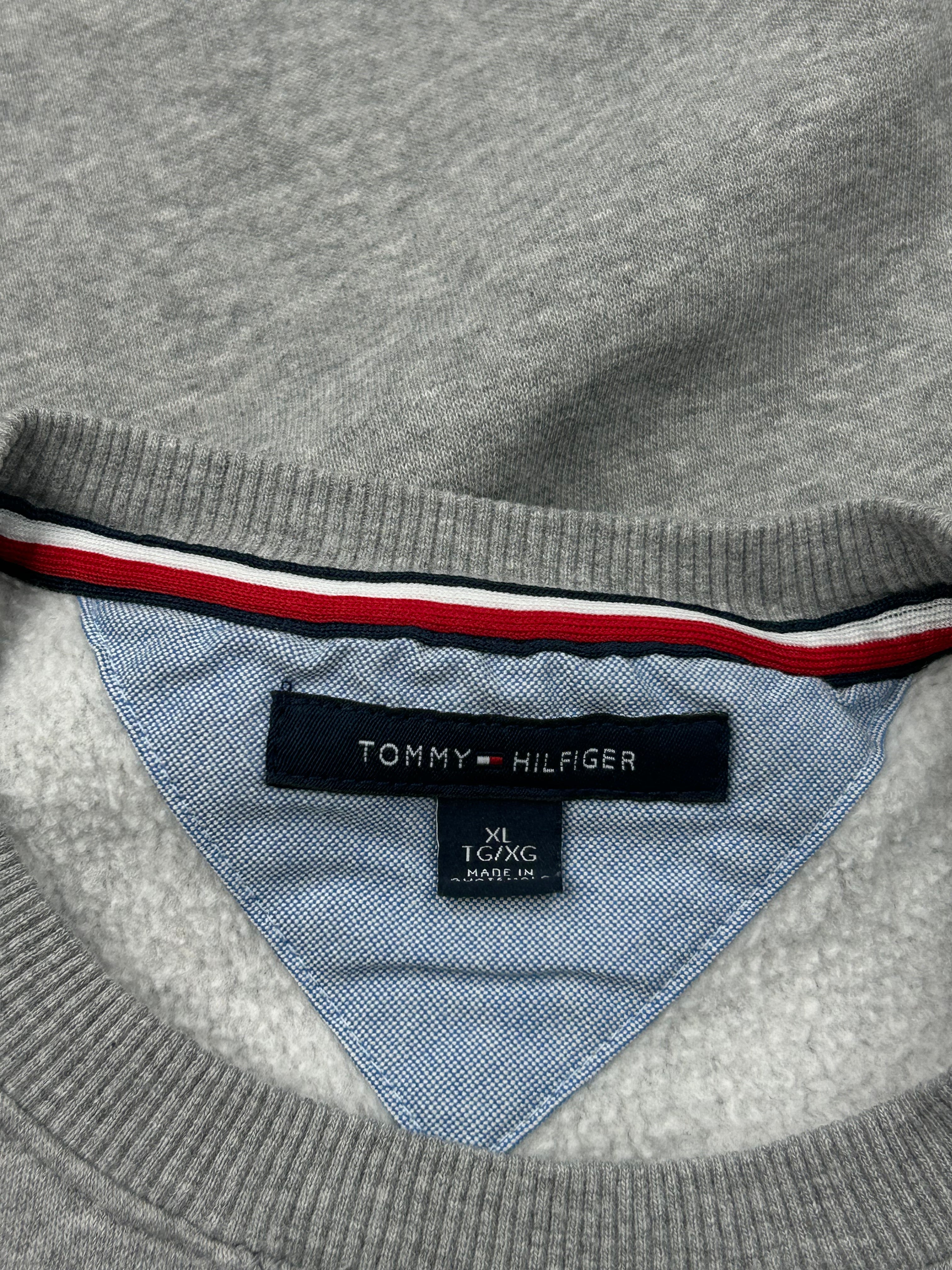 Tommy Hilfiger Vintage Grey Flag Logo Sweatshirt