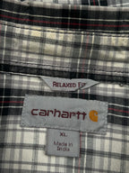 Carhartt Short Sleeve Plaid Button-Down Shirt