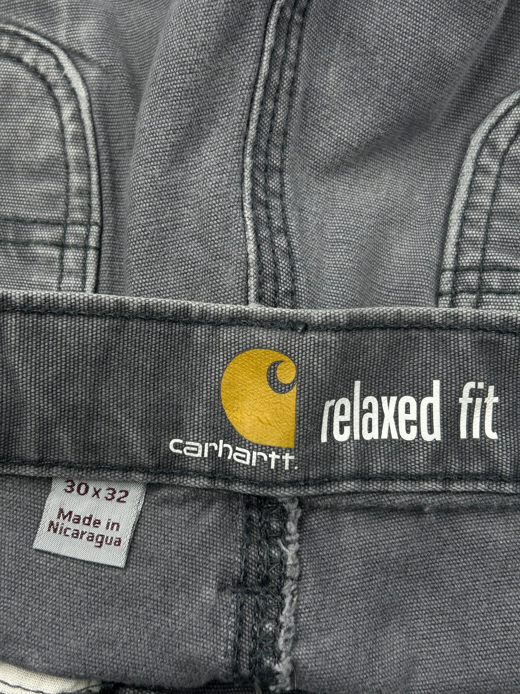 Carhartt Relaxed Fit Grey Work Pants